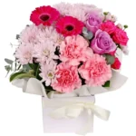 Цветы в коробке Цветочное торжество